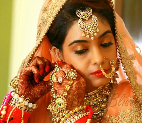 Punjabi bridal makeup