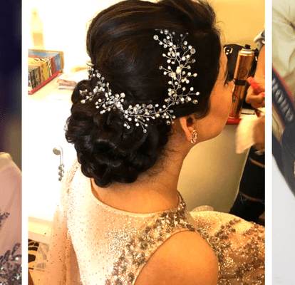 Pin by Saswatha Raja on Blouses in 2023  Hair style on saree Bridal hair  buns Hairstyles for indian wedding